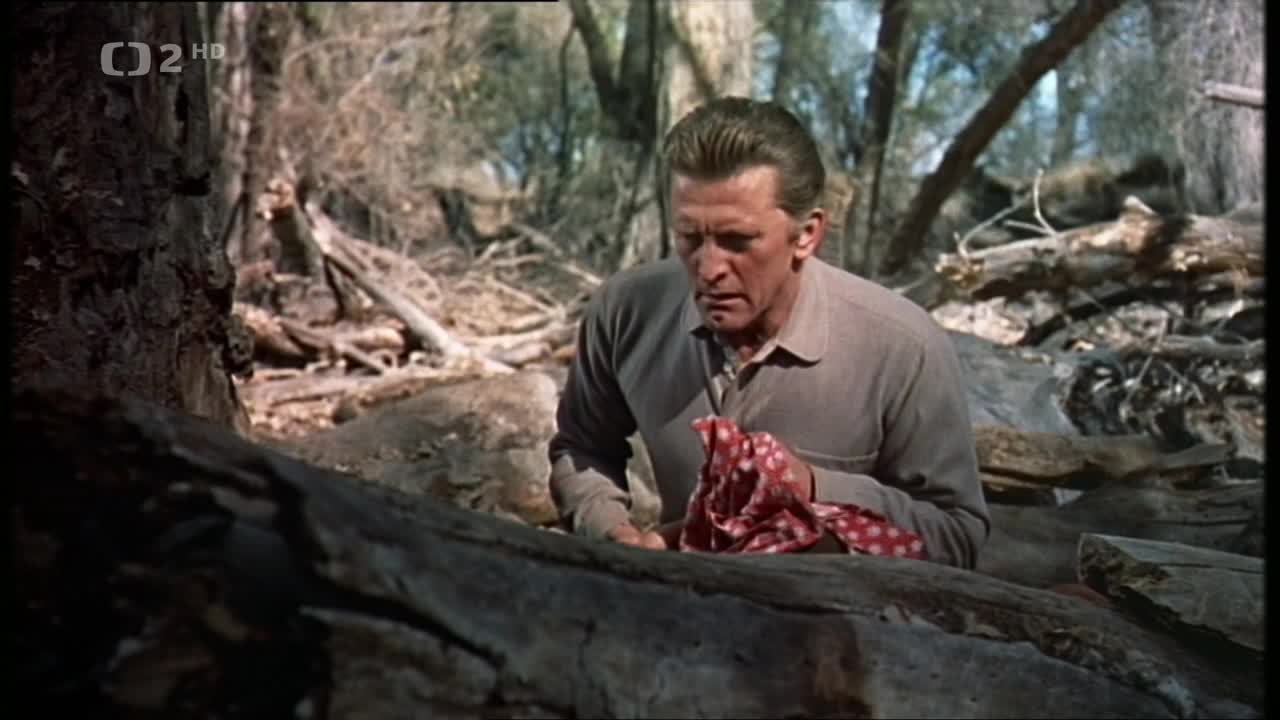 Poslední vlak z Gun Hillu (Kirk Douglas,Anthony Quinn,Carolyn Jones 1959 Western Drama) Cz dabing avi
