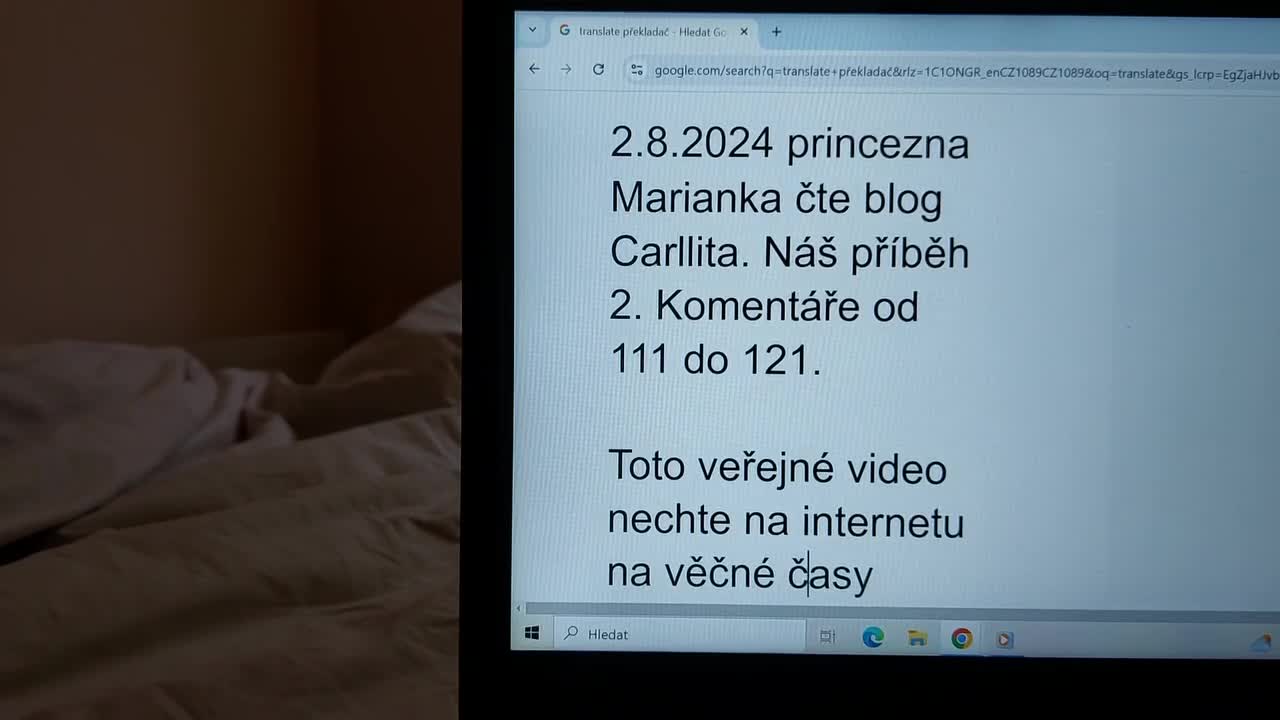 2 8 2024 princezna Marianka cte blog Carllita Nas pribeh 2 Komentare od 111 do 121 mp4