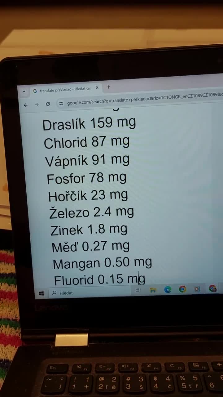 21 9 2024 princezna Marianka čte psaní o nutridrinku o vitamínovém doplňku multi sanostol sirup mp4