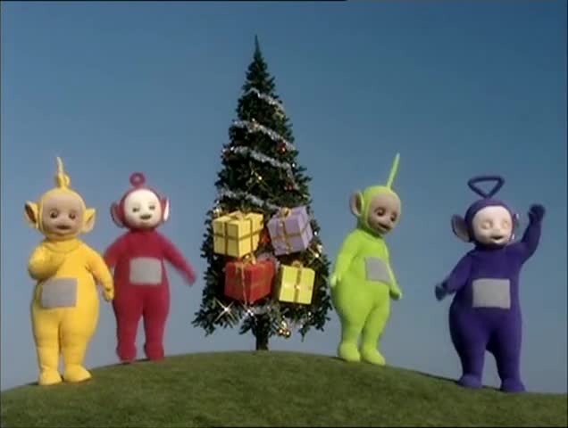 Veselé Vánoce s Teletubbies 2014 anim pohádka CZdab mp4