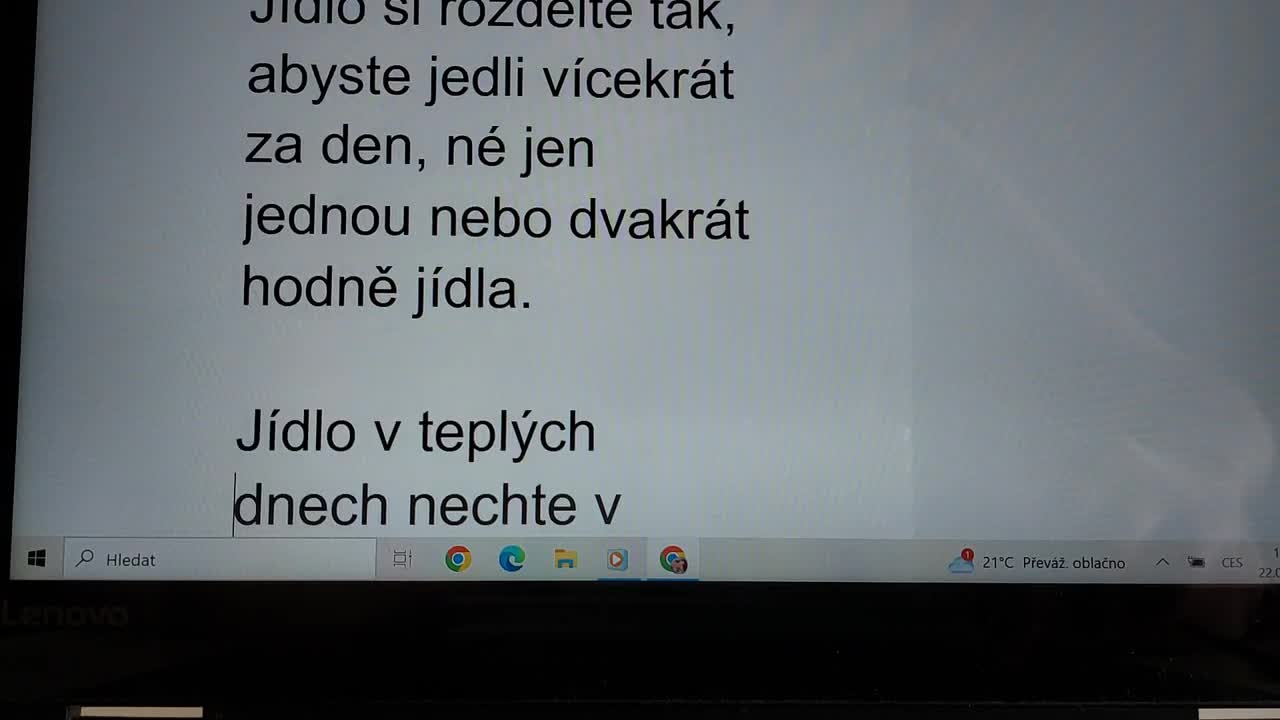 22 7 2025 princezna Marianka Mimapinková povídá o zkažených potravinách mp4