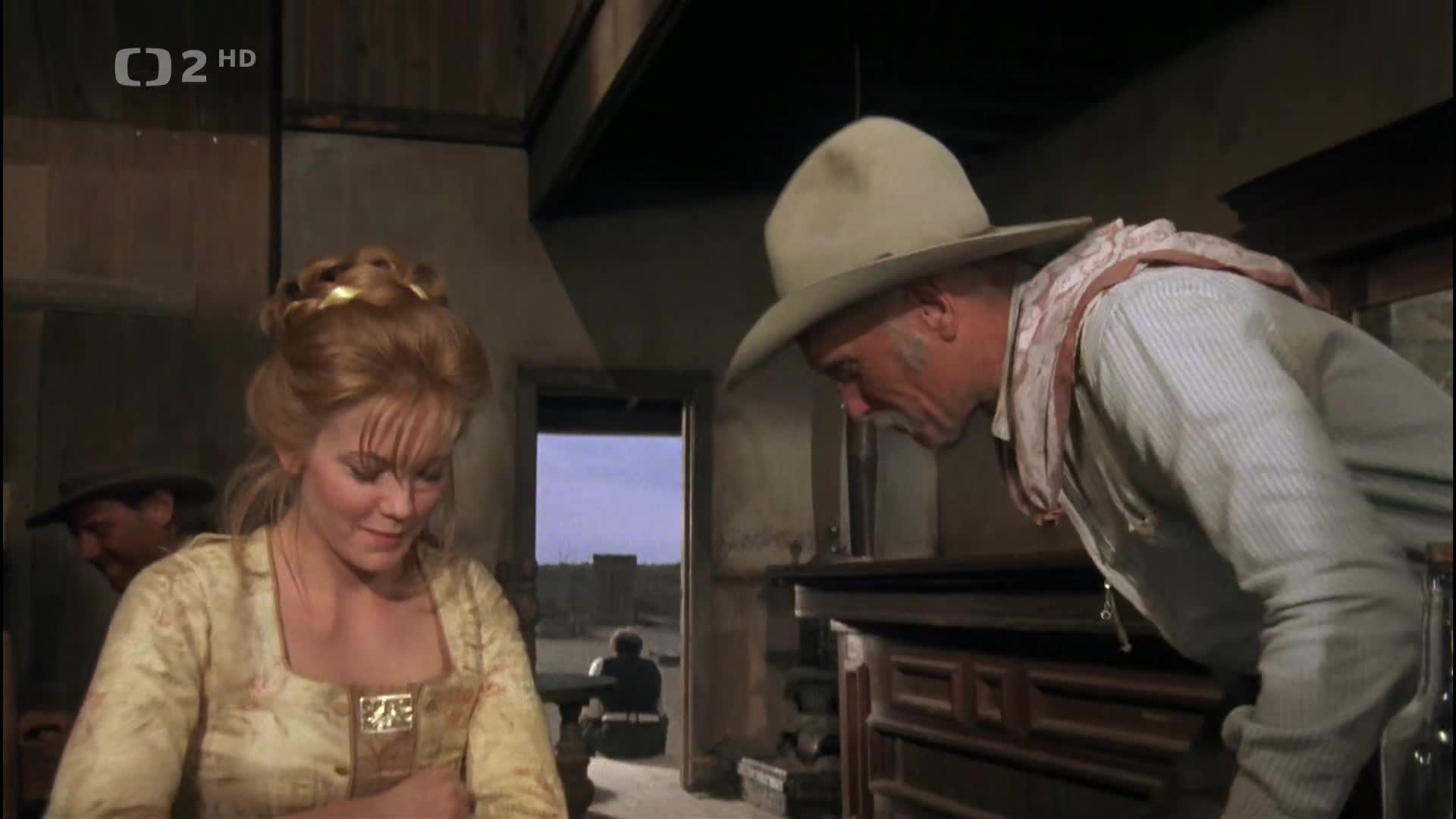 Osamělá holubice 1080i HDTV western sestřih Gus (Robert Duvall) a Lorena (Diane Laneová).mkv