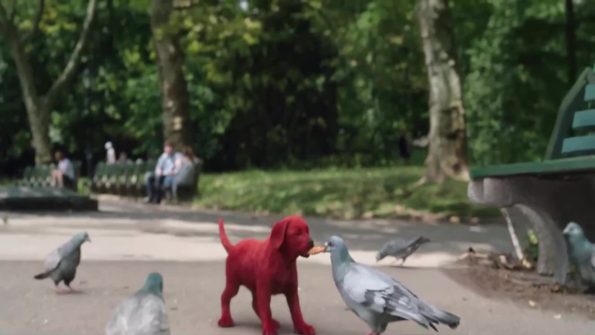 Velký červený pes Clifford (2022 Animovaný Rodinný Komedie Dobrodružný 1080p ) Sk dabing avi