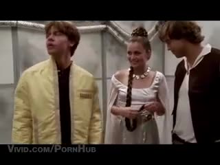 Princess Leia Takes On Han And Luke mp4