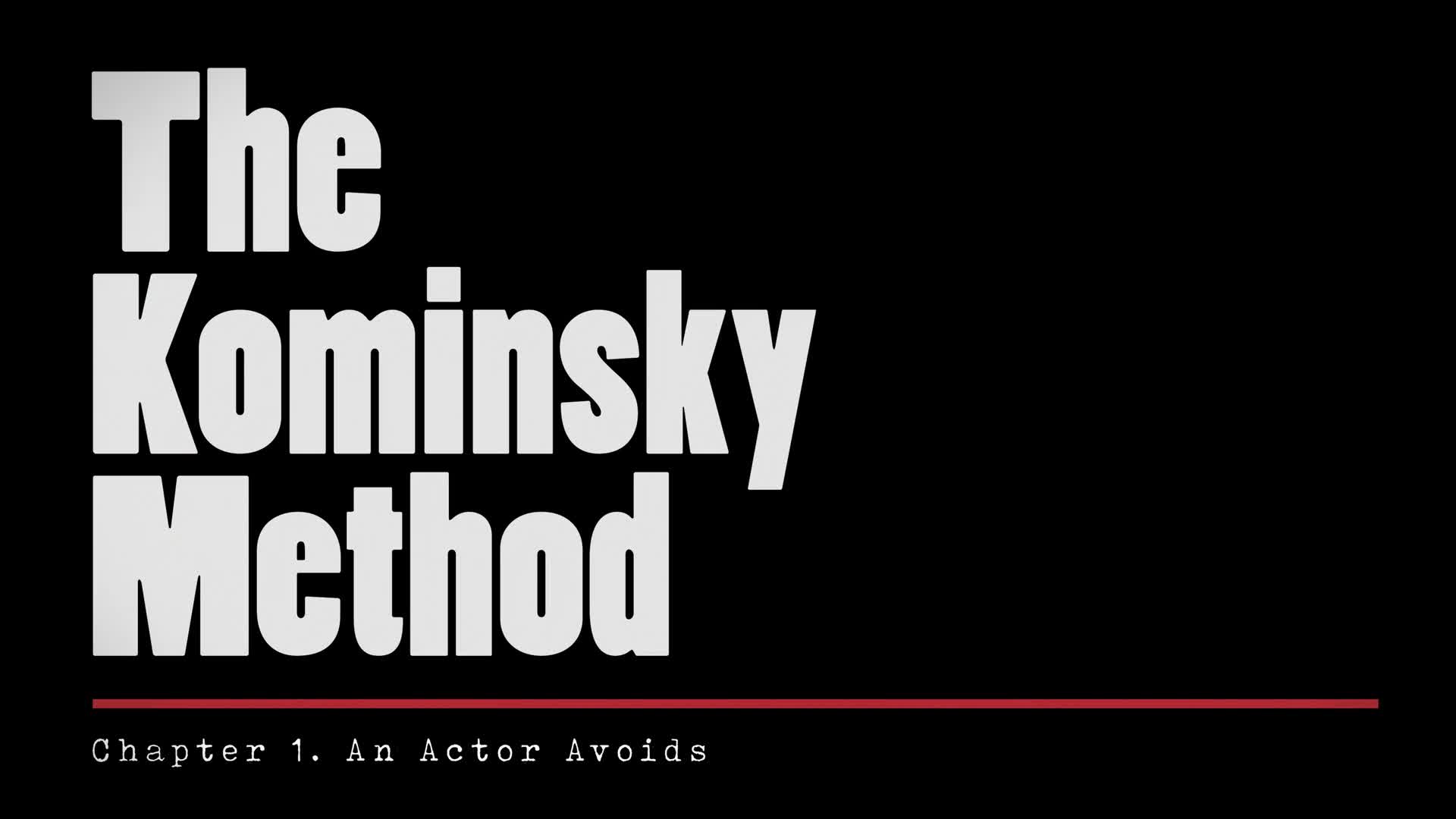 Kominského metoda S01E01 08 2018 CZ dab 1080p Kapitola 1 Herec se vyhýbá mkv