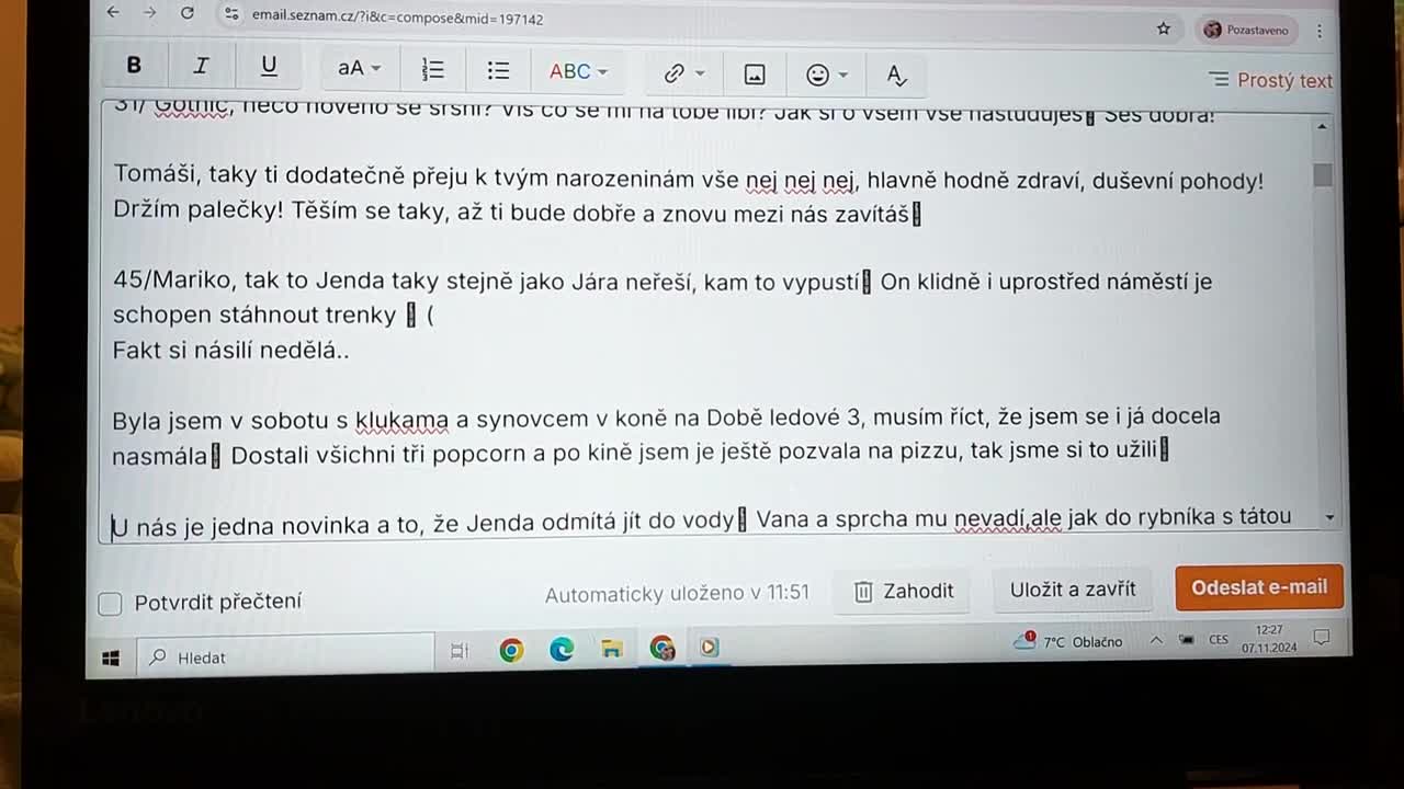 7 11 2024 princezna Marianka nahrála blog Carllita VŠEHOCHUŤ 26 891 komentářů mp4