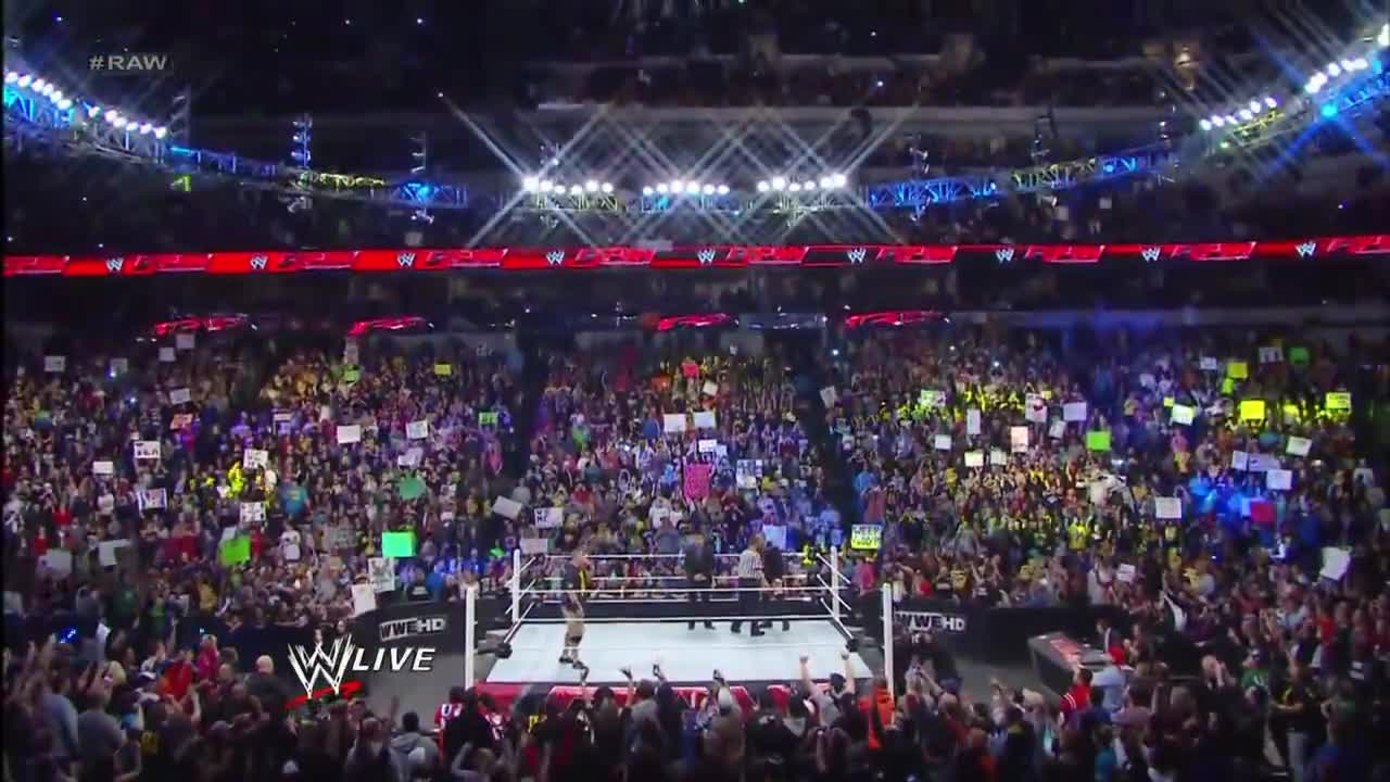 CM Punk vs John Cena (25 02 2013) mp4