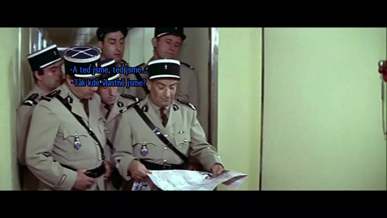 Četník v New Yorku (Louis de Funès,Michel Galabru,Christian Marin 1965 Komedie Dvdrip 1080p ) Cz dabing avi