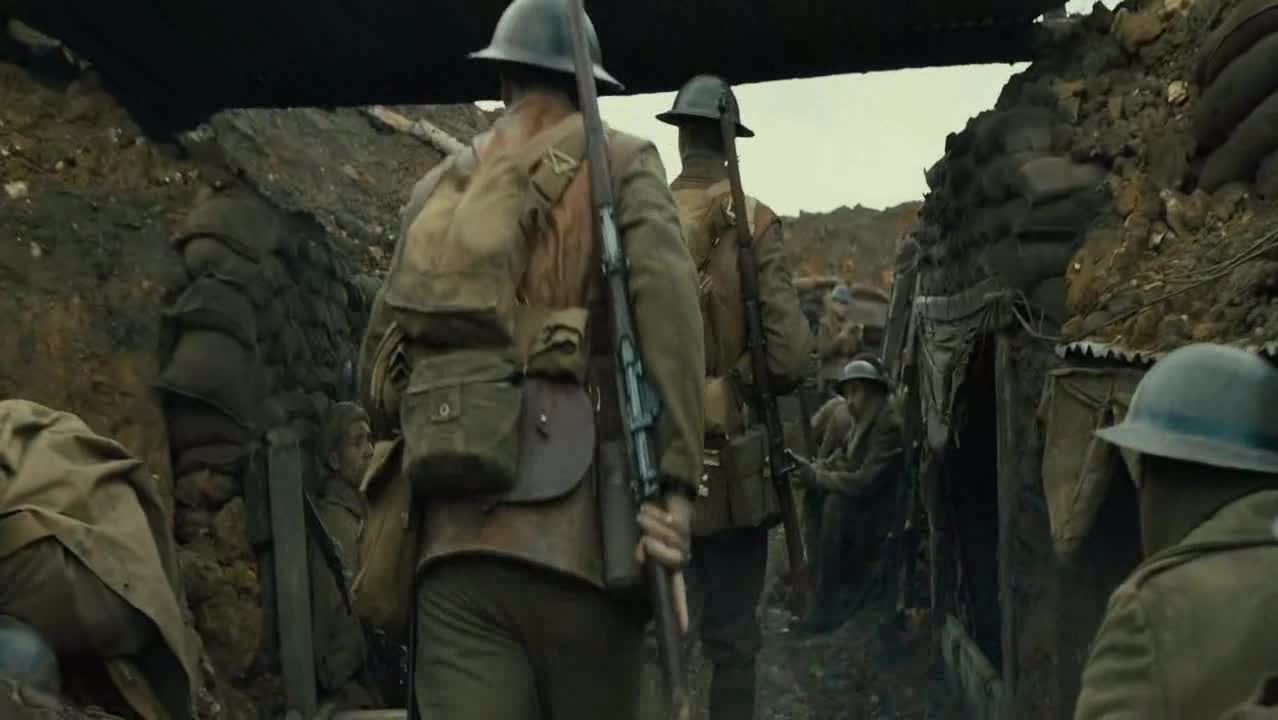 1917 (Dean Charles Chapman,George MacKay,Daniel Mays 2019 Drama Válečný Bdrip 1080p ) Cz dabing avi