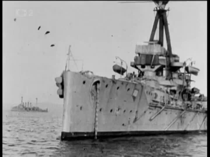 Tajemství 2 světové války 16 Zkáza křižníku Scharnhorst (1998) dokumentární historický válečný czdab avi