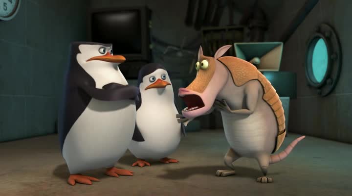 Tucnaci z Madagaskaru 3x12 Jak vzit vojina na hul avi