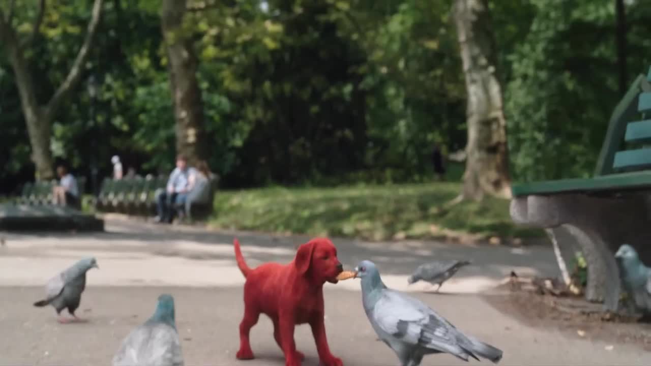 Velký červený pes Clifford (2022 Animovaný Rodinný Komedie Dobrodružný 1080p ) Cz dabing mkv