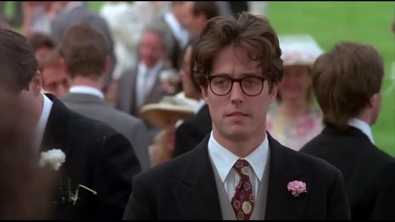 Čtyři svatby a jeden pohřeb (Hugh Grant,Andie MacDowell,James Fleet 1994 Komedie Romantický Drama Dvdrip 1080p ) Cz dabing avi