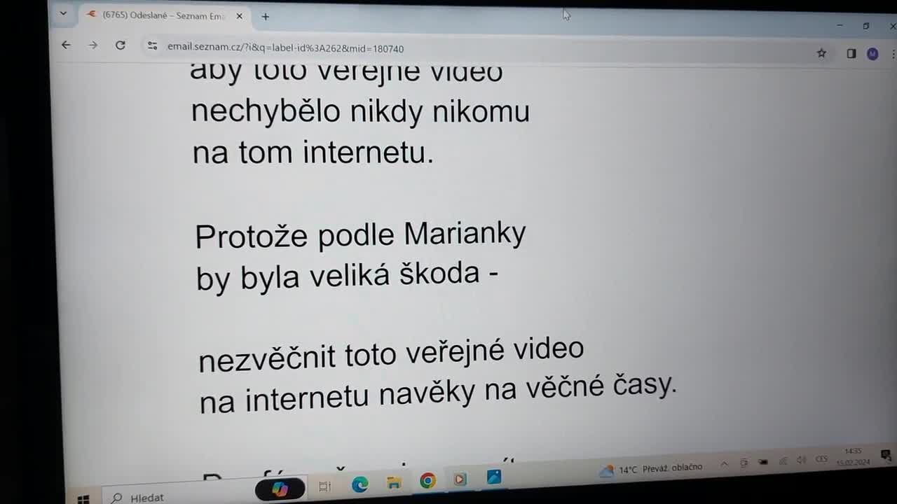 15 2 2024 princezna Marianka čte pohádku o princezně se zlatou hvězdou na čele 1 mp4