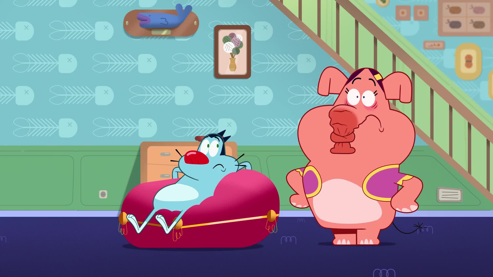 Oggy a škodíci: Nová generace S01E06 {2022} animovaný 1080p mkv