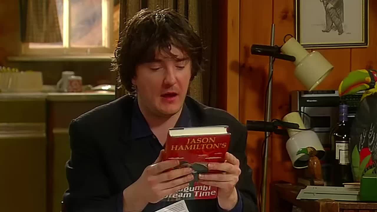 Černá kniha Black Books S03E05 Cestopisec (2004) komedie czdab mp4