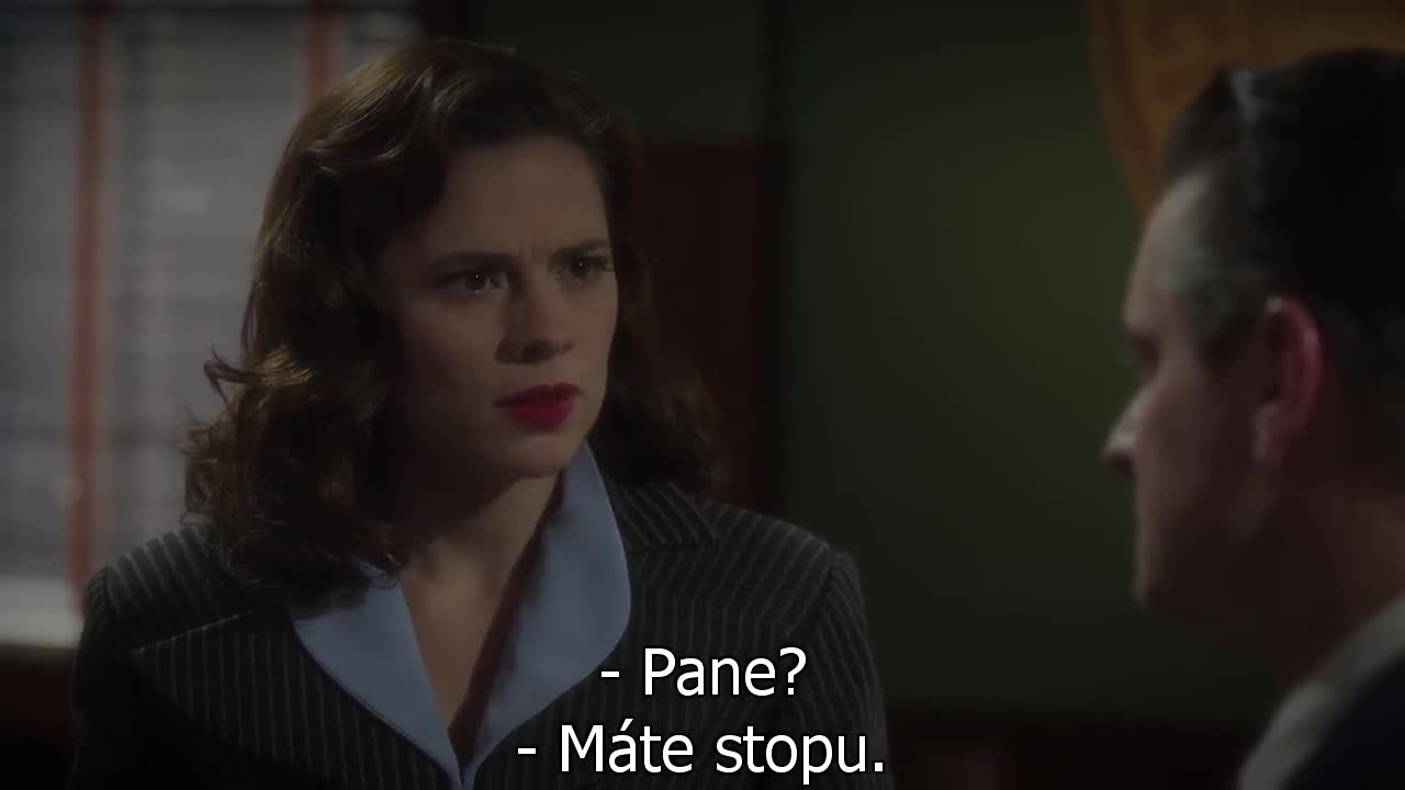 Agent Carter S01E06 08 2015 CZ tit A Sin to Err avi