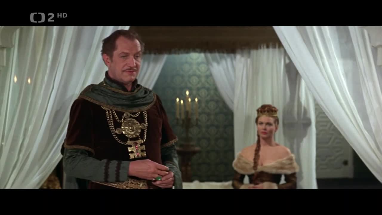 Maska rudé smrti (Vincent Price,Hazel Court,Jane Asher 1964 Horor 1080p ) Cz dabing avi
