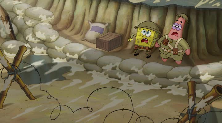 Spongebob ve filmu Houba na suchu (2015) CZ dabing avi