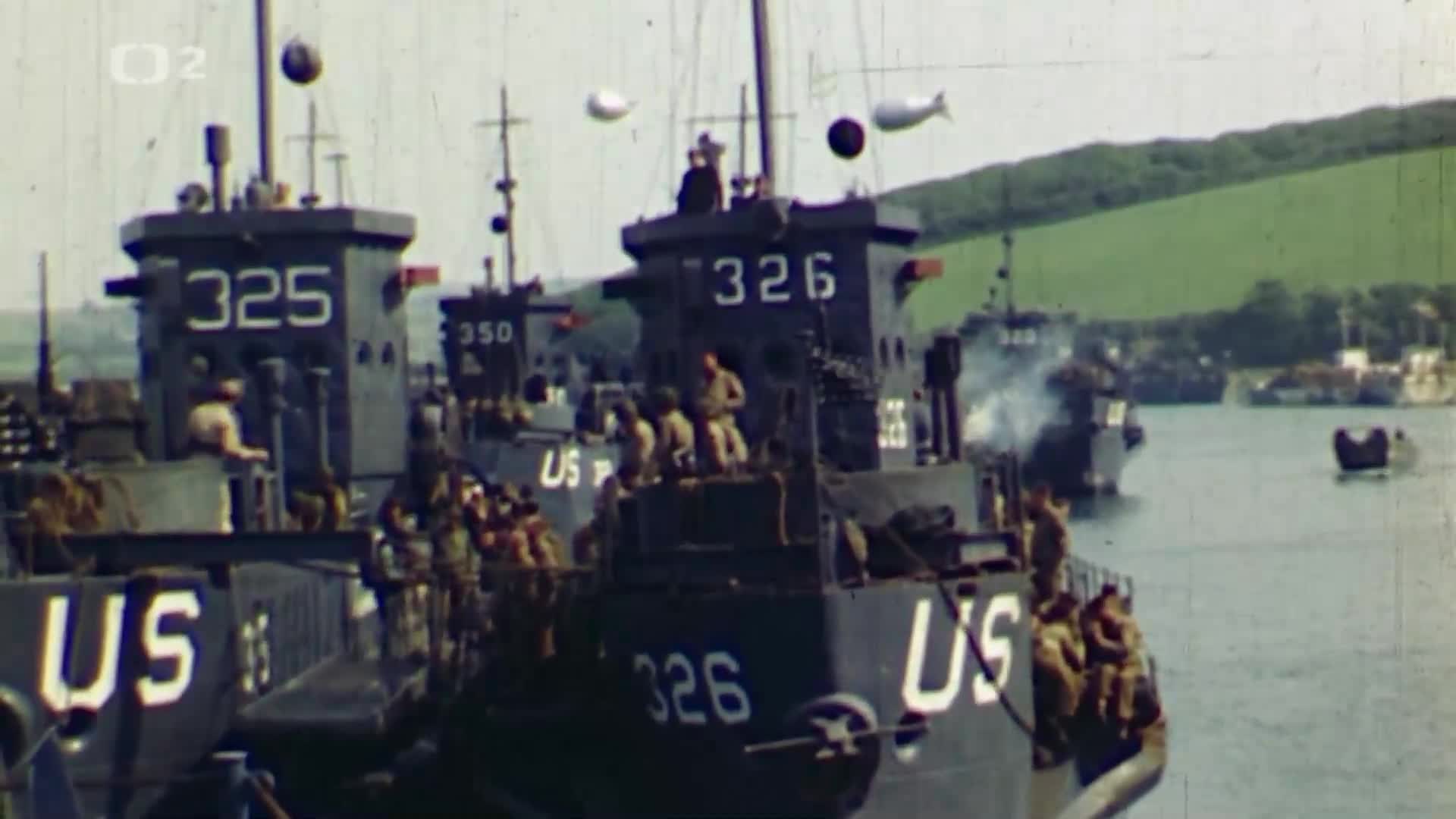 Třetí říše v barvě E03 Osvobození Francie mkv