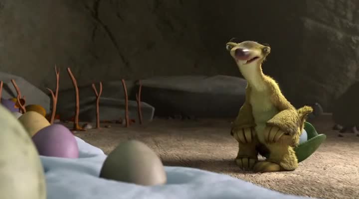 Doba ledová Mamutí velikonoce, Scrat , Mamutí drcnutí CZ dabing 2016 HD avi