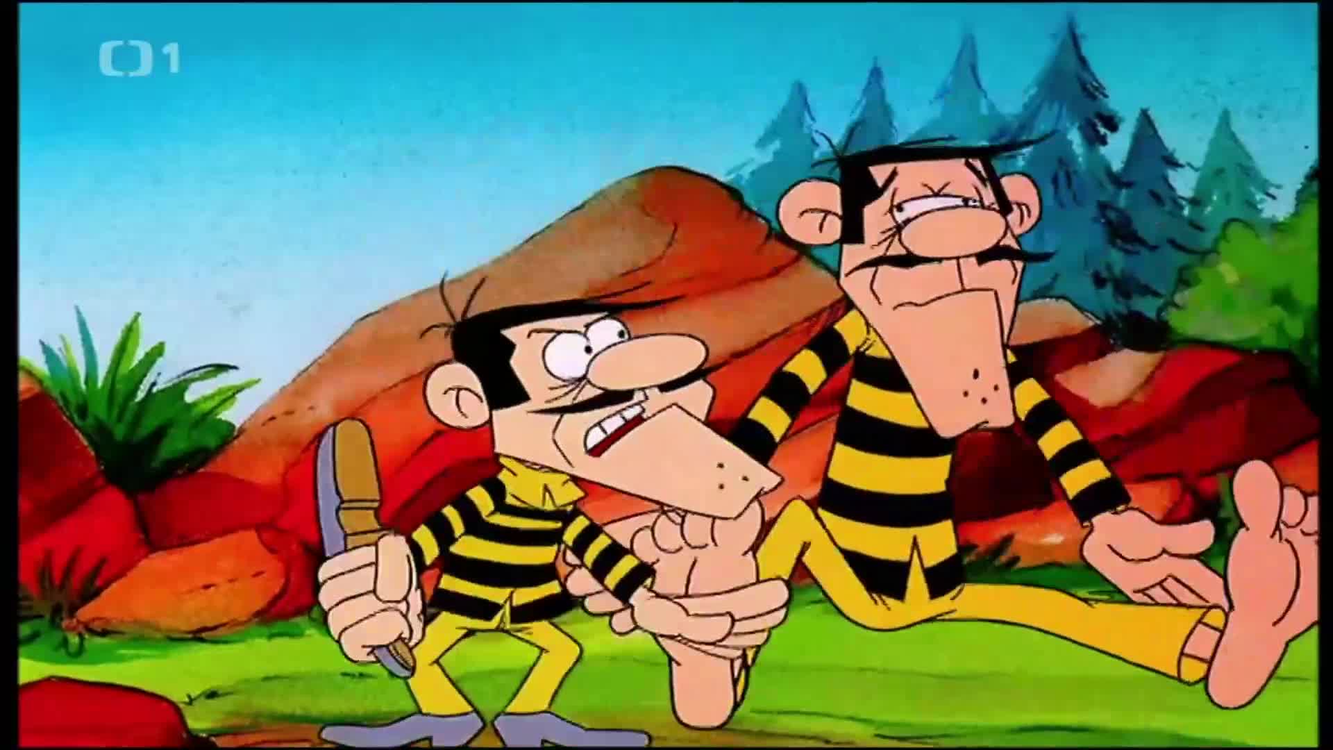 Šťastný Luke   Bratři Daltonové na svobodě {1983} animovaný, komedie, western 1080p CZ dabing mkv