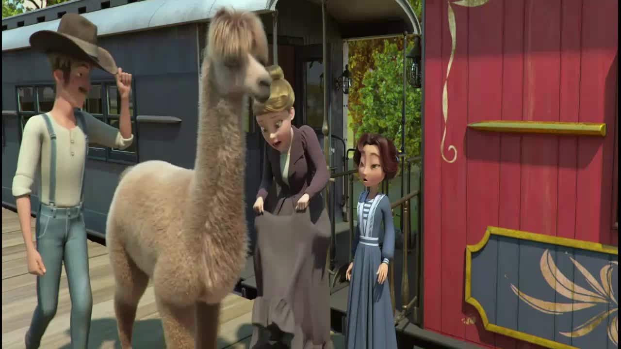 Divoký Spirit (2021 Animovaný Dobrodružný Rodinný Western 1080p ) Cz dabing avi