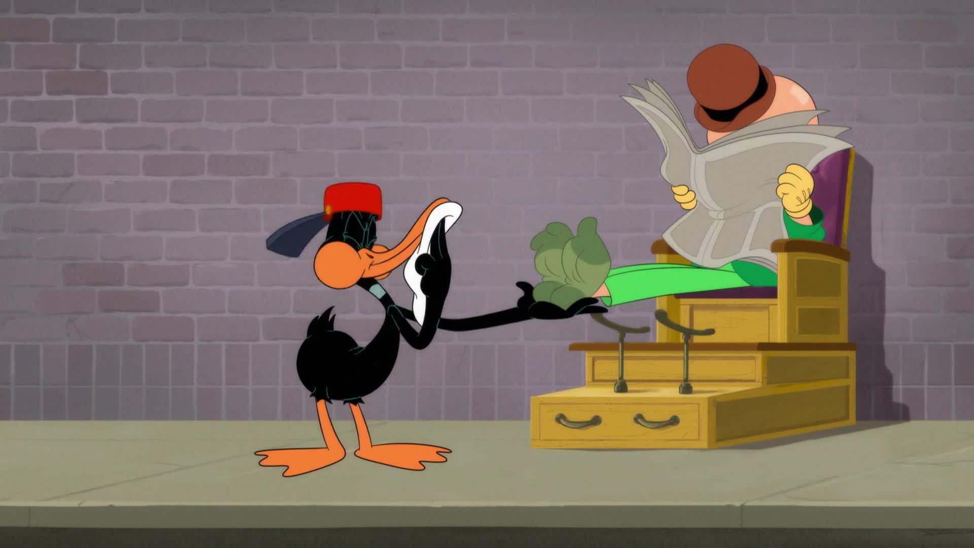 Looney Tunes Podfuk s čištěním bot ( 2015 Animovaný Komedie Rodinný Sci Fi Bdrip 1080p ) Cz dabing mkv