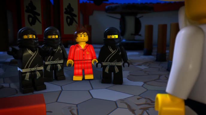 Lego Ninjago pilot 2 Zlatá zbraň avi
