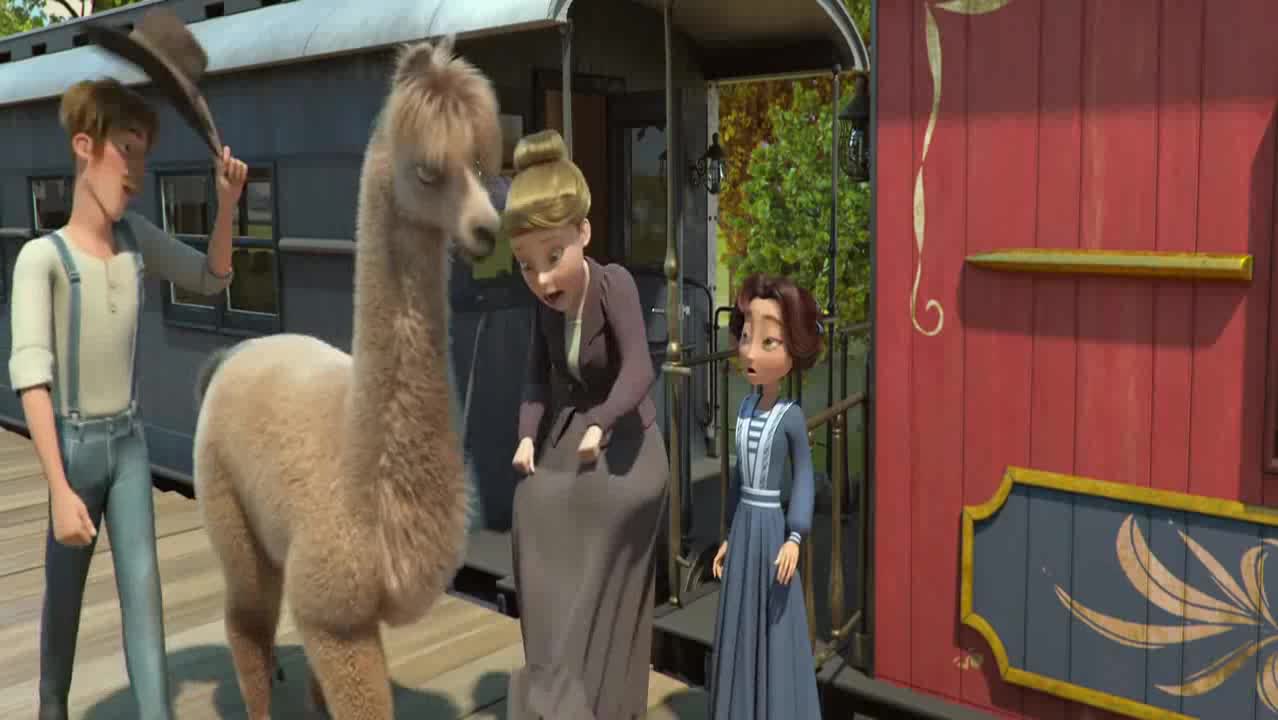 Divoký Spirit ( 2021 Animovaný Dobrodružný Rodinný Western FullHD 1080p ) Cz+Sk dabing avi