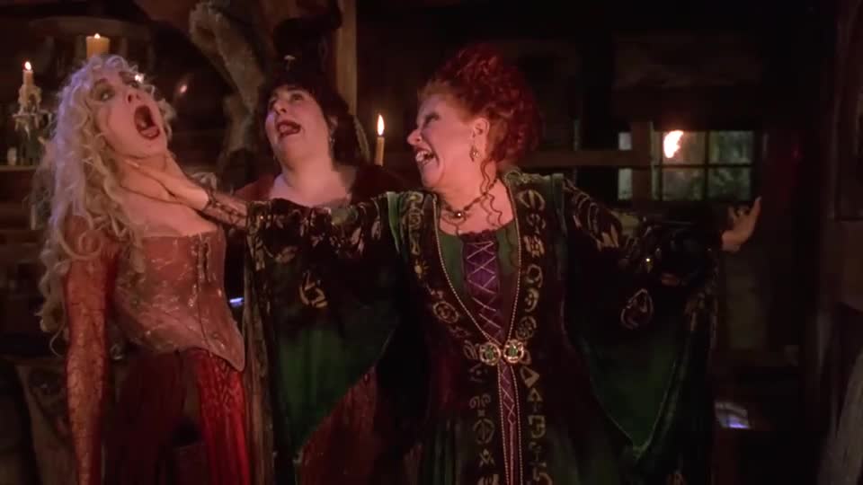 Hokus pokus (Bette Midler Sarah Jessica Parker Kathy Najimy 1993 Rodinný Komedie Horor Bdrip 1080p ) Cz dabing mp4