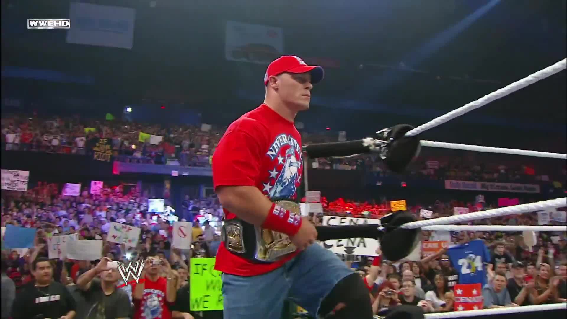 CM Punk vs John Cena (17 07 2011) mp4