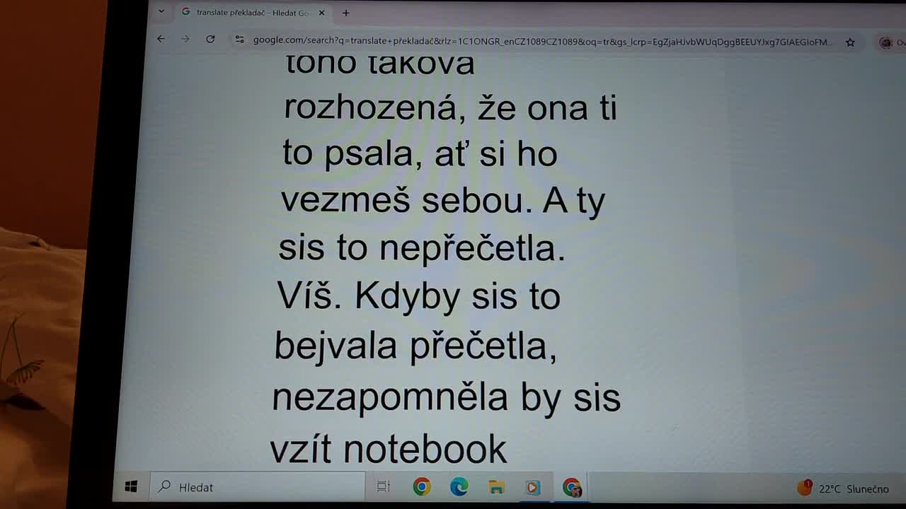 14 5 2025 princezna Marianka a překladač říká že maminka Eva jí psala ať si vezme notebook 11 8 2013 mp4