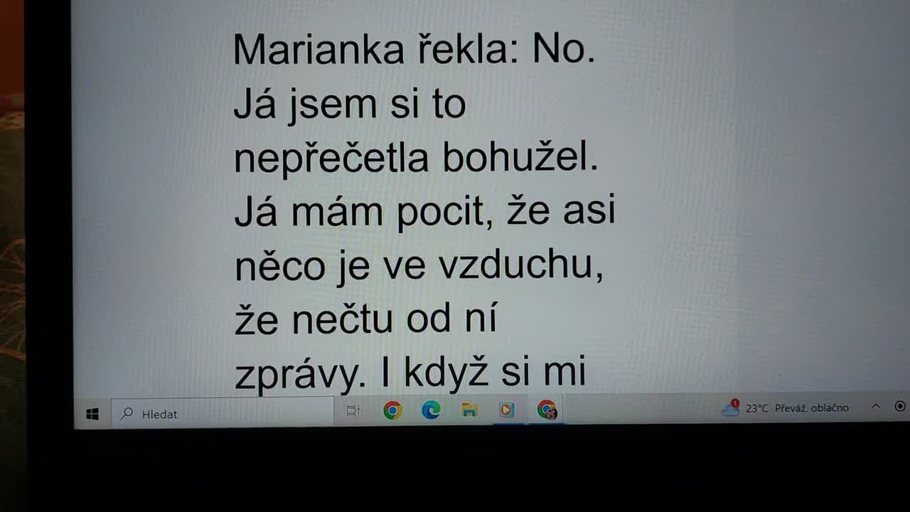 3 6 2025 princezna Marianka Mimapinková říká že ona si nepřečetla toto mp4