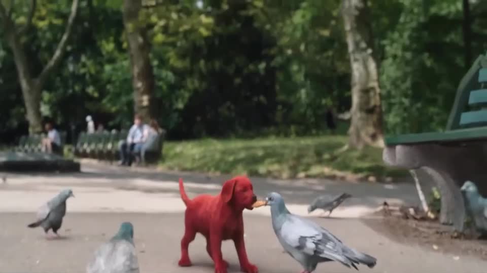 Velký červený pes Clifford (2022 Animovaný Rodinný Komedie Dobrodružný 1080p ) Sk dabing mp4