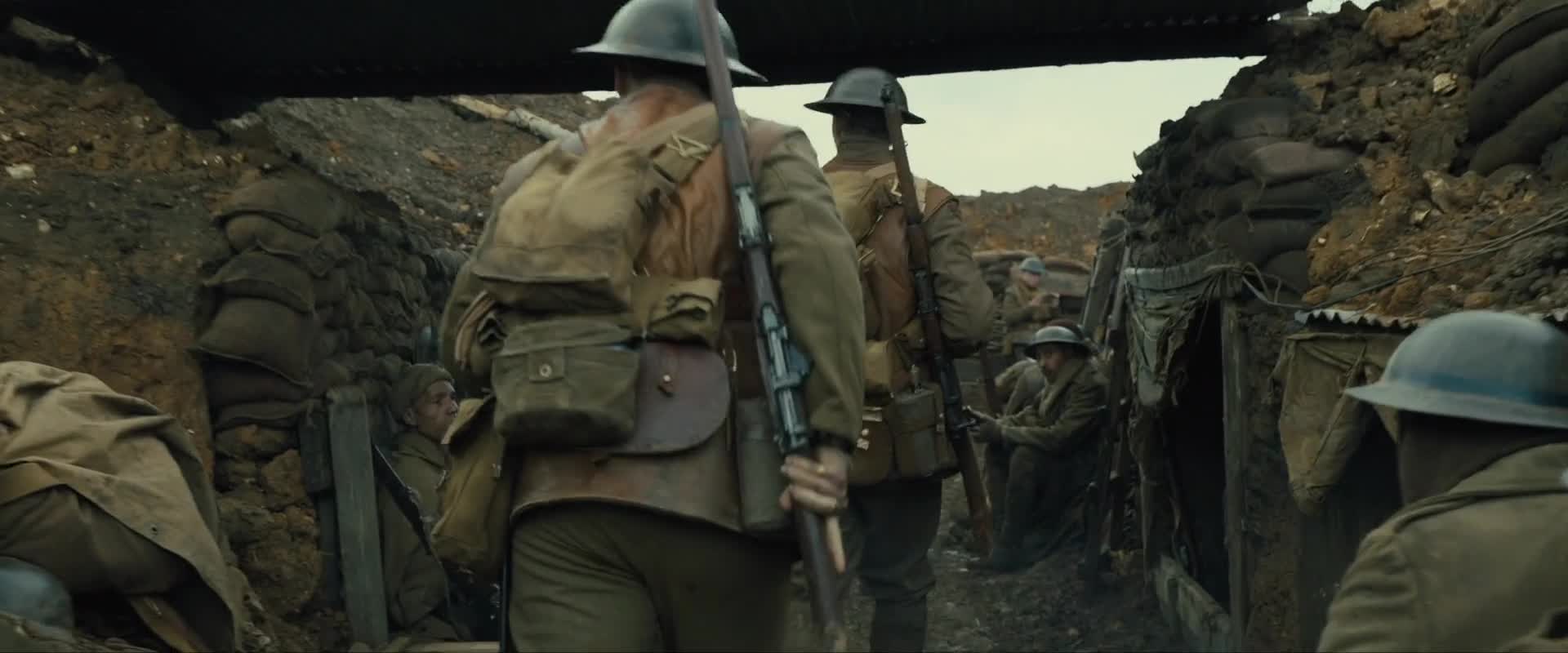 1917 (Dean Charles Chapman, George MacKay, Daniel Mays 2019 Drama Válečný Bdrip 1080p ) Cz dabing mkv