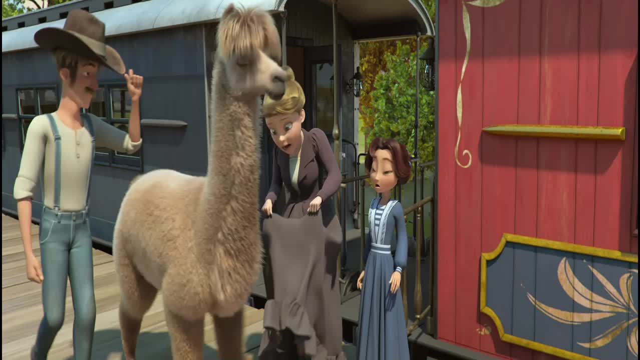 Divoký Spirit (2021 Animovaný Dobrodružný Rodinný Western 1080p ) Cz dabing mkv