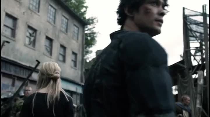 Prvních 100 The 100 S04E01 Echoes (2017) fantasy Sci Fi cztit avi