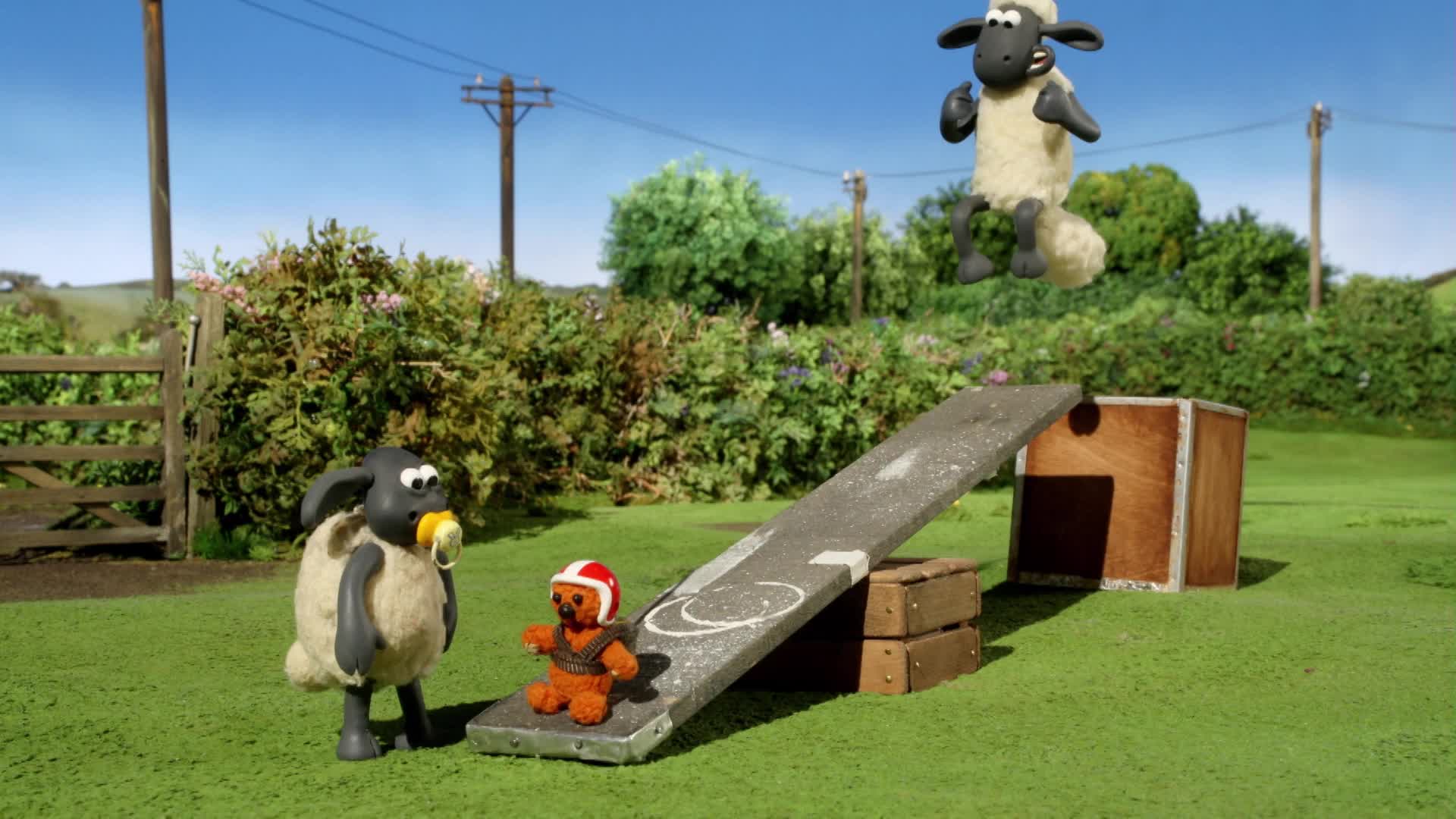 Ovecka Shaun S02E25 Socharina to je drina [Chip Off the Old Block] (en 1080p) mp4