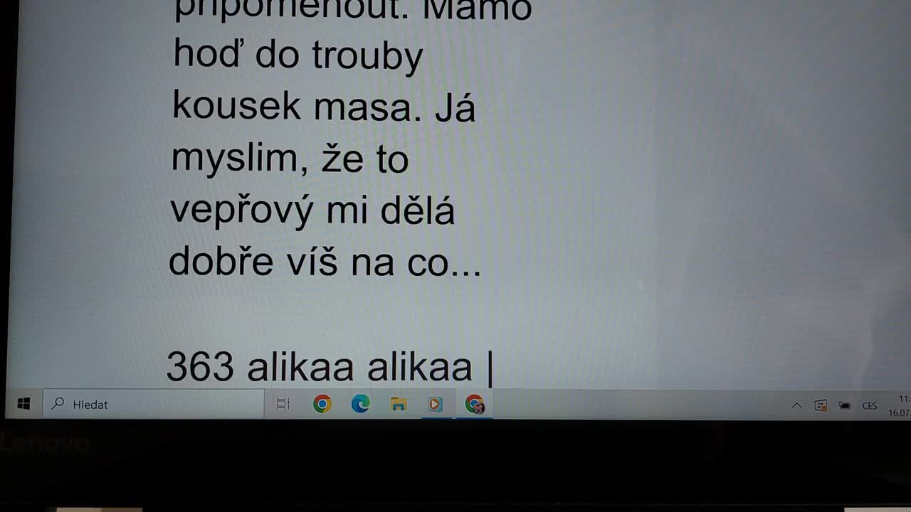 16 7 2025 princezna Marianka a překladač čte blog Carllita Veselé zážitky 2 od 351 do 451 mp4