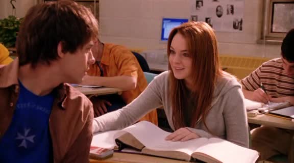 Protivný sprostý holky sestřih Lindsay Lohan a Jonathan Bennett seznámení komedie.avi
