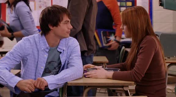 Protivný sprostý holky sestřih Lindsay Lohan a Jonathan Bennett seznámení komedie.avi