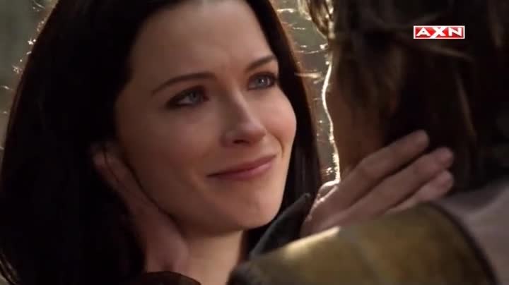 Tajemství Pravdy (2008 2010) Richard (Craig Horner) Kahlan (Bridget Regan) romantické scény seriálu.avi