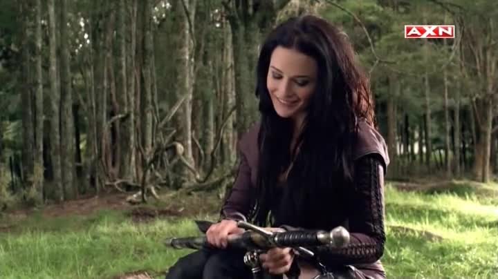 Tajemství Pravdy (2008 2010) Richard (Craig Horner) Kahlan (Bridget Regan) romantické scény seriálu.avi