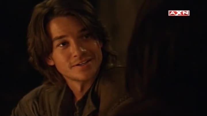 Tajemství Pravdy (2008 2010) Richard (Craig Horner) Kahlan (Bridget Regan) romantické scény seriálu.avi
